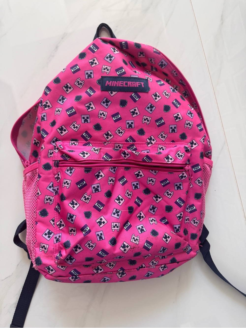 Minecraft Pink Kids Backpack ๐๐ฎ - Picture 2 of 3